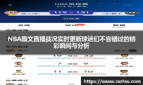 NBA图文直播战况实时更新球迷们不容错过的精彩瞬间与分析
