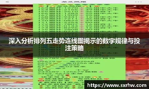 深入分析排列五走势连线图揭示的数字规律与投注策略